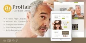 ProHair - Hair Loss Clinic & Cosmetology WordPress Theme