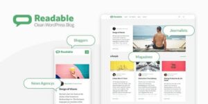 Readable - Blogging WordPress Theme Focused on Readability