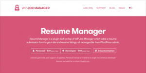 WP Job Manager  Applications