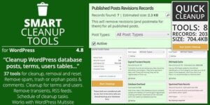 Smart Cleanup Tools - Plugin for WordPress