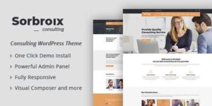 Sorbroix : Business Consulting WordPress Theme