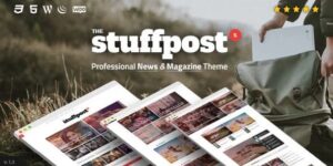 StuffPost - Professional News & Magazine WordPress Theme