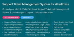 Support Ticket Management System for WordPress