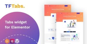 TF Tabs widget for Elementor
