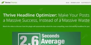 Thrive Headline Optimizer - ThriveThemes Plugin