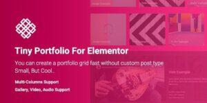 Tiny Portfolio Widget For Elementor