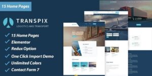 Transpix - Logistics Warehouse WordPress Theme