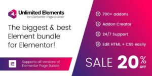 Unlimited Elements for Elementor (Premium)