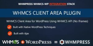 WHMCS Client Area for WordPress by WHMpress