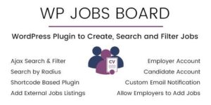 WP Jobs Board - Ajax Search and Filter WordPress Plugin