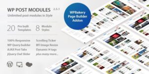 WP Post Modules for NewsPaper and Magazine Layouts