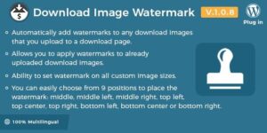 Easy Digital Downloads: Download Image Watermark