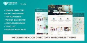 Wedding Vendor - Directory & Listing WordPress Theme