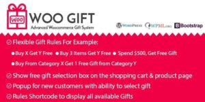 Woo Gift - Advanced Woocommerce Gift Plugin