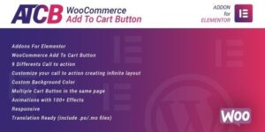 WooCommerce Add To Cart Button for Elementor