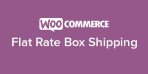 WooCommerce Flat Rate Box Shipping