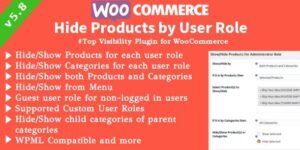 WooCommerce Hide Products - Products