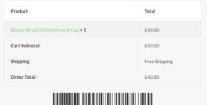 WooCommerce Order Barcodes