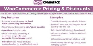 WooCommerce Pricing & Discounts!