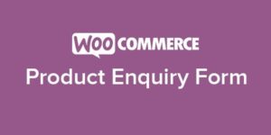 WooCommerce Product Enquiry Form