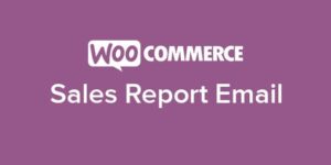 WooCommerce Sales Report Email