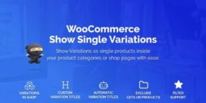 WooCommerce Show Variations as Single Products