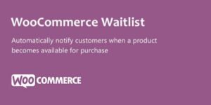 WooCommerce Waitlist