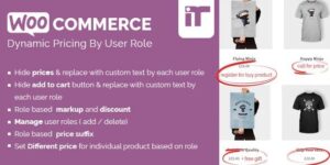 Woocommerce Dynamic Pricing By User Role