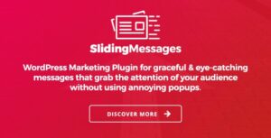 Sliding Messages - WordPress Marketing Plugin