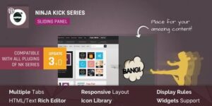 Ninja Kick: Sliding Panel for WordPress