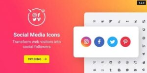 WordPress Social Media Icons - Social Icons Plugin