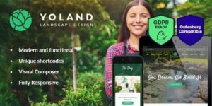 Yoland - Landscape Design & Garden Accesories Store WordPress Theme