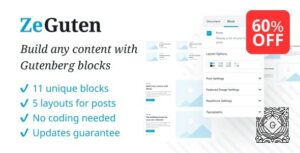 ZeGuten - Blocks for Gutenberg