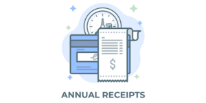 Give: Annual Receipts