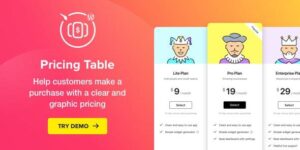 WordPress Pricing Table Plugin