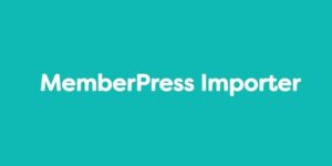 MemberPress:  Importer