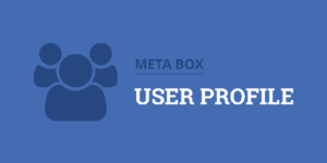 Meta Box: User Profile