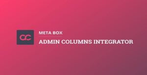 Admin Columns Pro Meta Box