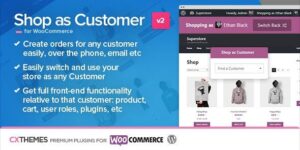 Shop as Customer for WooCommerce