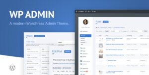 WP Admin Theme CD - A clean and modern WordPress Admin Theme