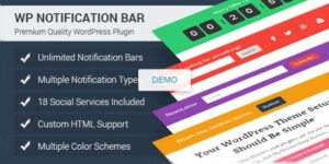 WP Notification Bar Pro - MyThemeShop