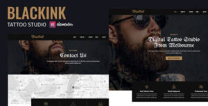 Blackink - Tattoo Studio Elementor Template Kit