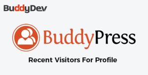 BuddyPress Recent Visitors For Profile