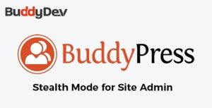 BuddyPress Stealth Mode for Site Admin