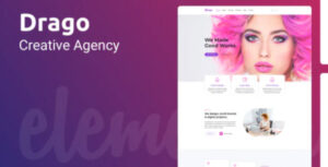 Drago - Creative Digital Agency Elementor Template Kit