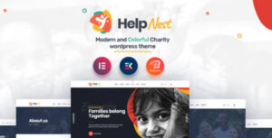 Helpnest - Charity Elementor Template Kit