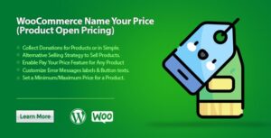 WooCommerce Name Your Price