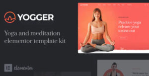 Yogger - Meditation and Yoga Elementor Template Kit