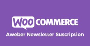 WooCommerce Aweber Newsletter