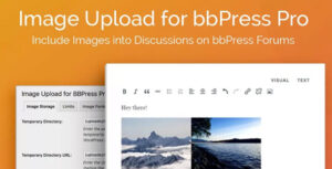 Image Upload for bbPress Pro